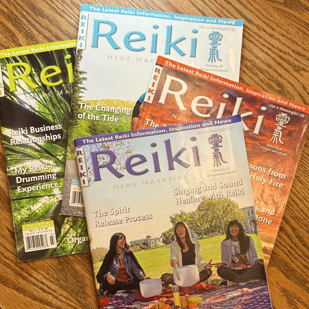 REIKI 2016 “Reiki News Magazine” - Winter, Spring, Summer & Fall editions